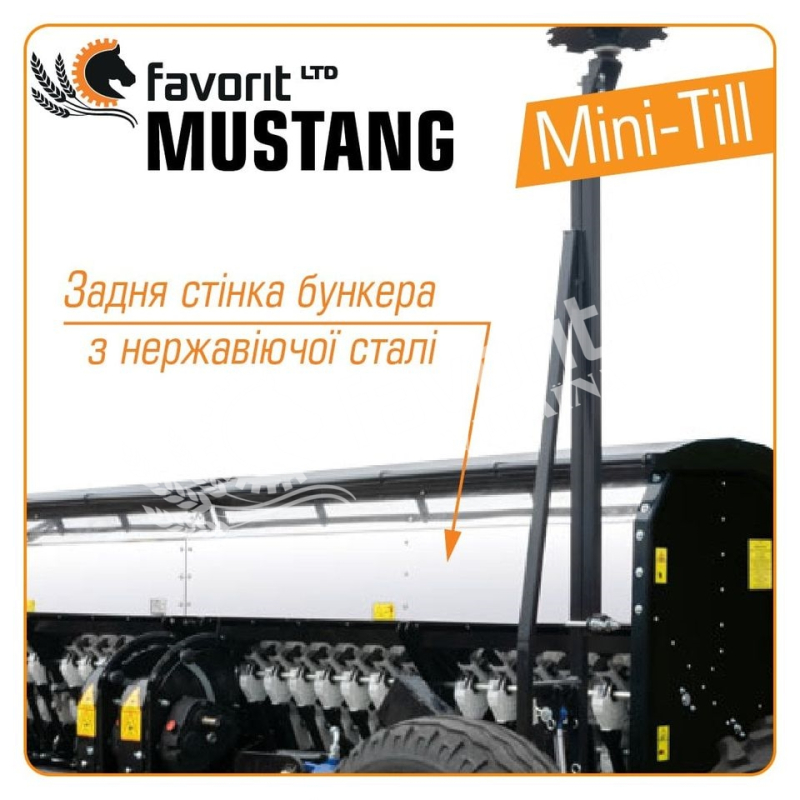 Photo - Seeder Grain Mini-till (mini-till) MUSTANG | NEW + TU