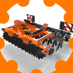 Лущильник ЛДФ-2,5  СASPAR (демпферна стійка) Лущильник ЛДФ-2,5  СASPAR (демпферна стійка)