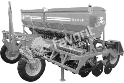 Grain seeder SZF-3600-P (press) (SZ) seeder