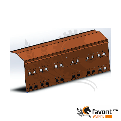 Photo - Rear central wall NWF 54.540A SB