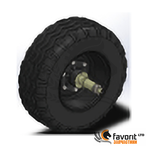 Photo - Wheel assembly BDF 6000 16.000 SB