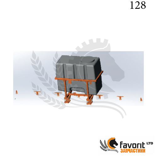 System of liquid fertilizers for 2 exits "NONIUS" 5.6