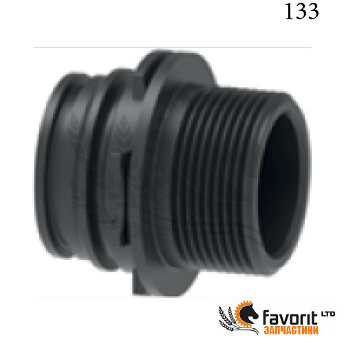 Photo - Pipe T6M 1”1/2 M