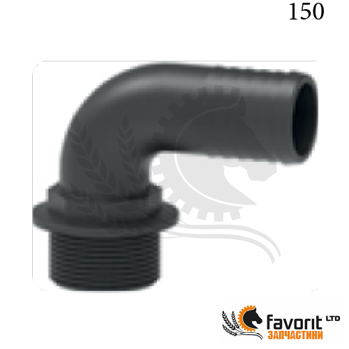 Zdjęcie - Dysza 90 stopni 1/2" M D.13