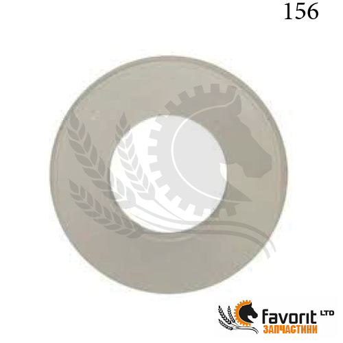 Photo - Flat gasket 17X24.5X2.5 EPDM