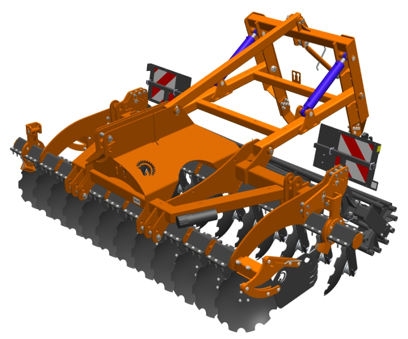 Photo - Shredder LDMF-3.0 TARPAN-3.0 (damper rack)