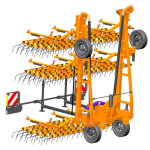 Борона пружинная "Klepper" БПФ-9 (штригельная, пружинная) 