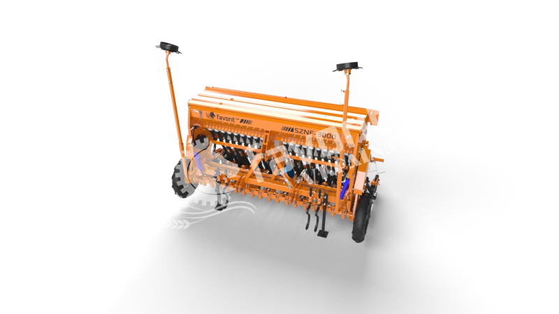 Photo - Mounted grain seeder SZF-3000 PONY