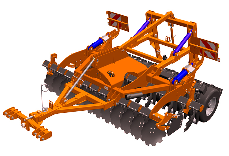 Photo - Shredder LDMF-3.0 TARPAN-3.0 (damper rack)
