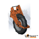 Support and drive wheel Support and drive wheel