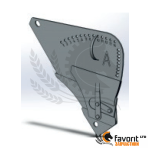 Upper wiper SPF 00.850 SB